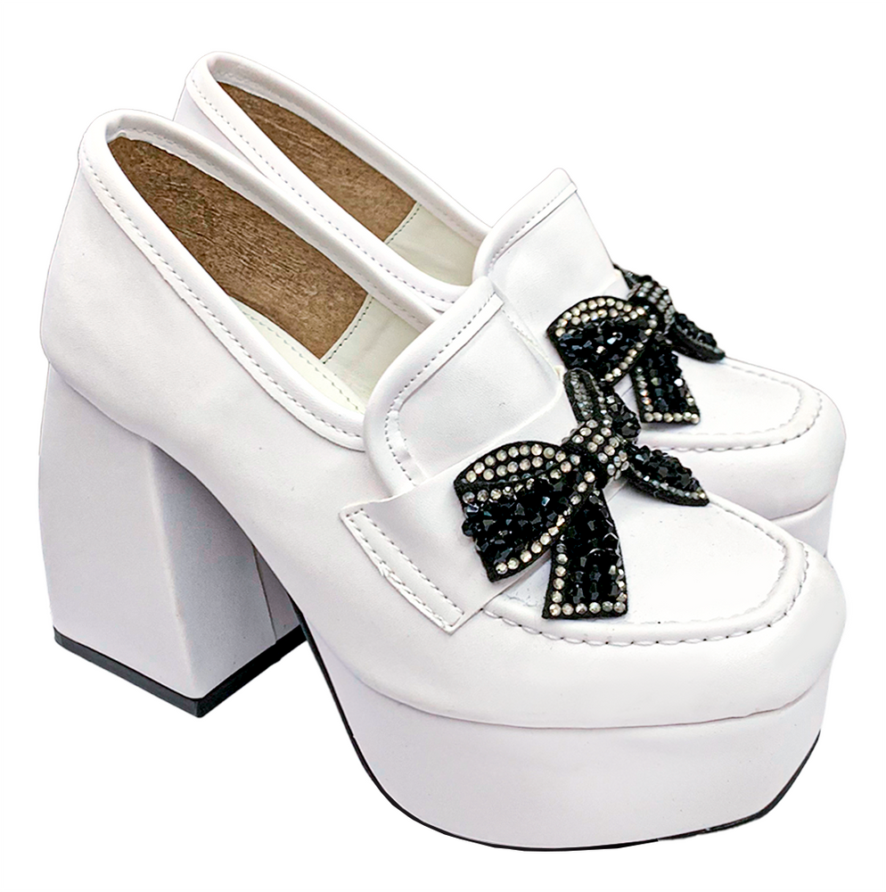 Empire White - Zapato plataforma Blanco
